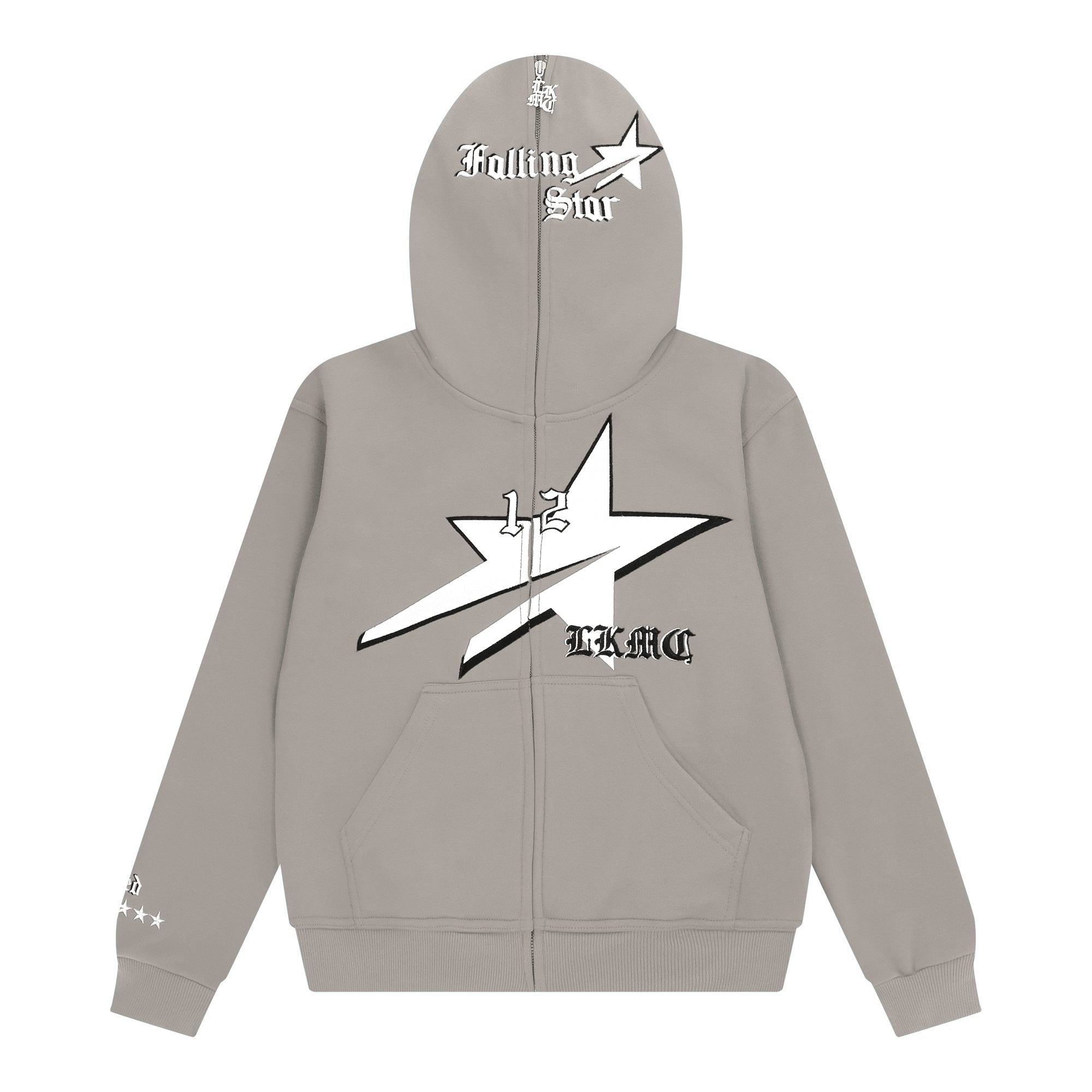 StarBoy Gray Full Zip Hoodie