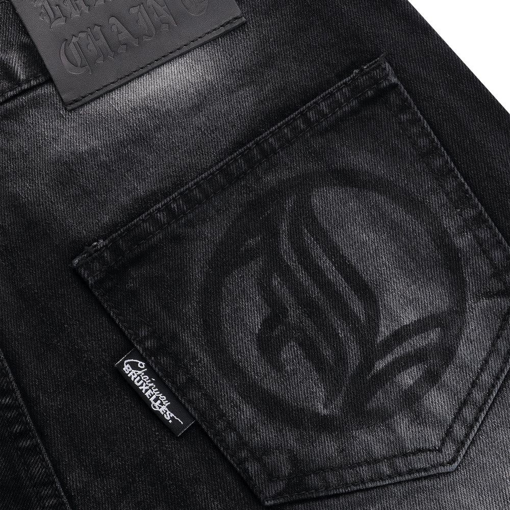 Flared Jeans Series - Black
