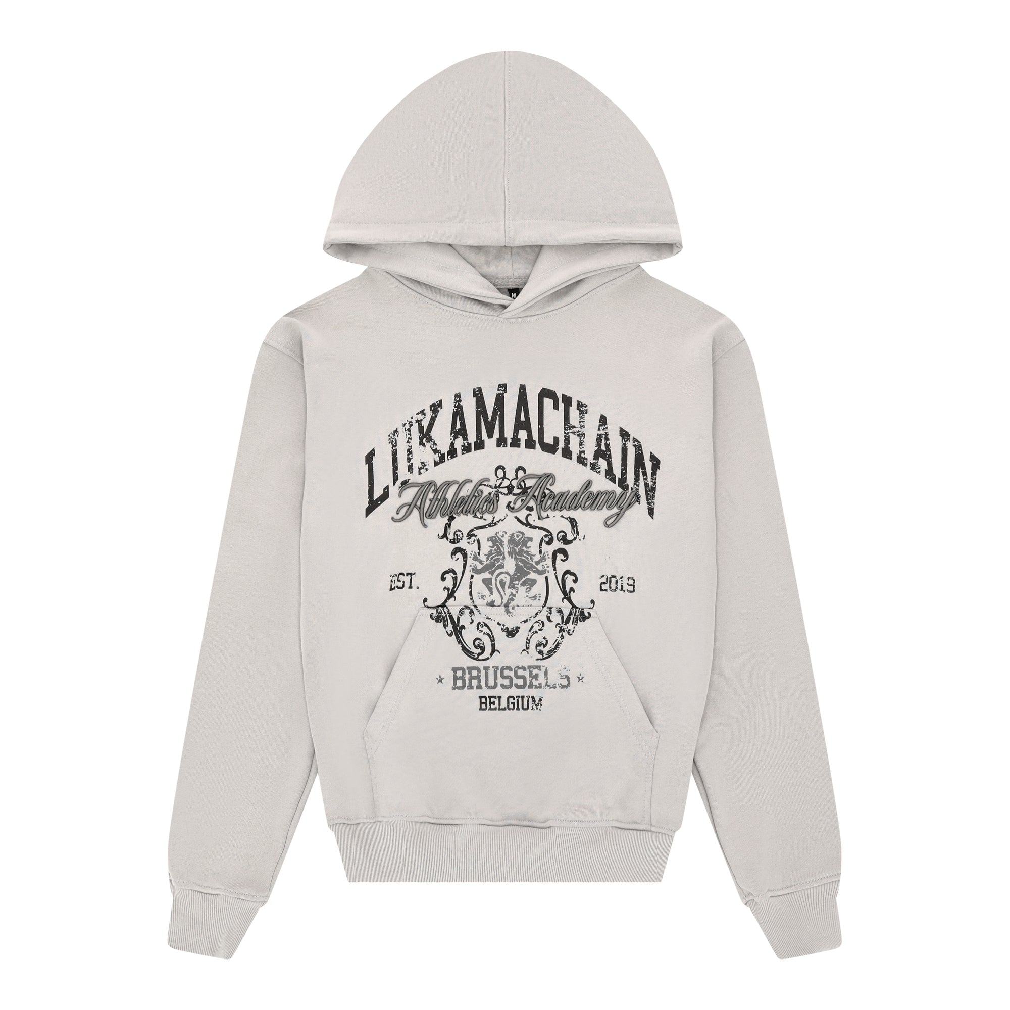 Hoodie High School Gray