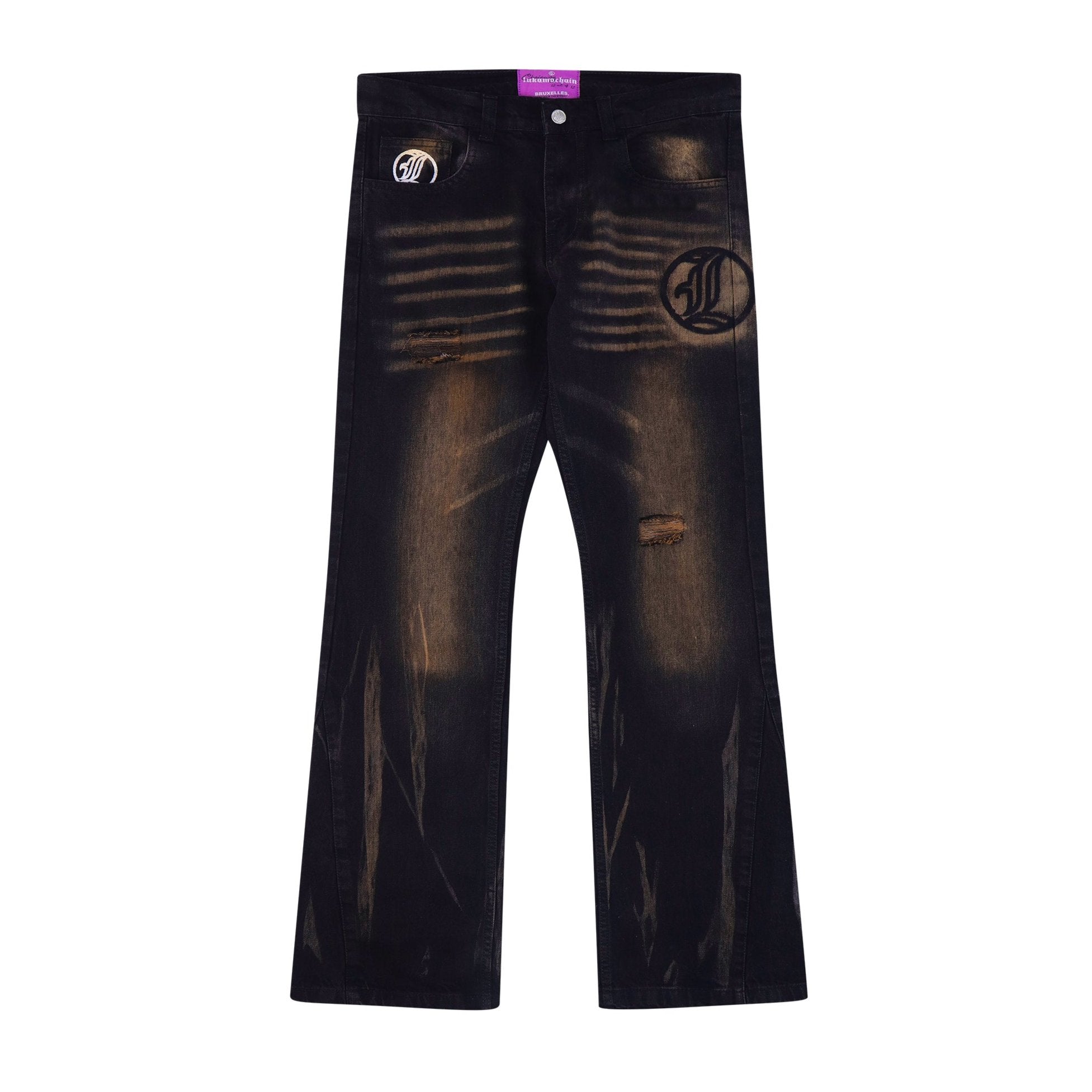 Flared Jeans Series - Copper
