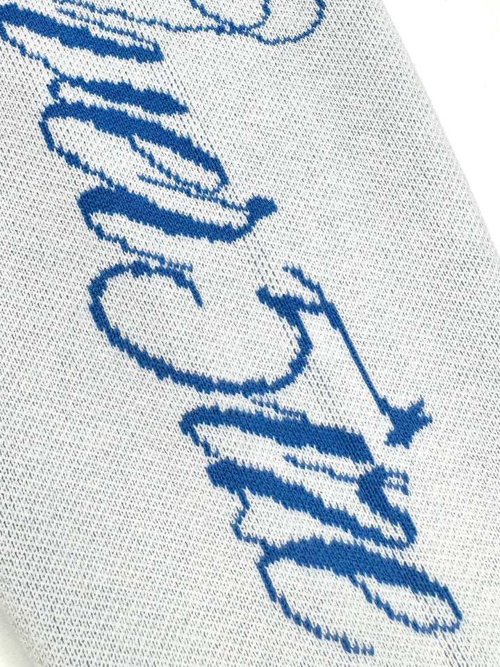 OVER5IZE "uzi" SWEATER WHITE